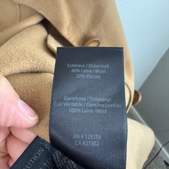 Mackage Wool-Blend Camel Coat - Picture 10 of 12